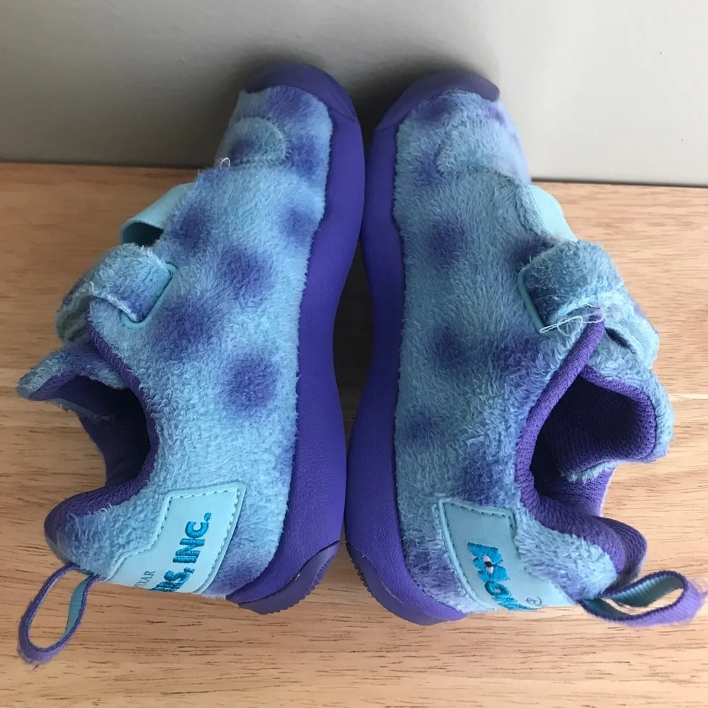 Adidas Disney Active Play Monster AG INC Kids Sneaker Sulley Fur Shoes Size: 8.5
